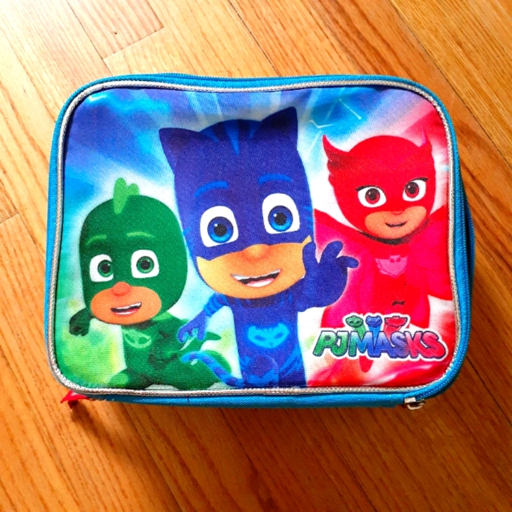 PJ MASKS Lunch Bag Box Catboy Gekko Owlette School Supplies